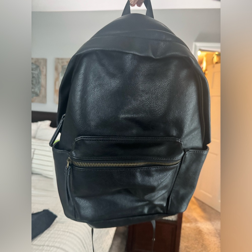 Sonoma black purse backpack